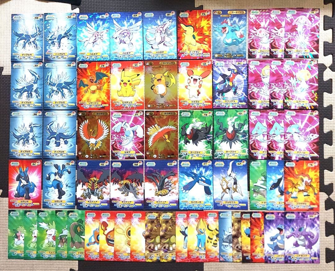 希少ポケモンブロマイドガム　ミラー　ホロ ノーマル　ダイヤモンド&パールまとめ