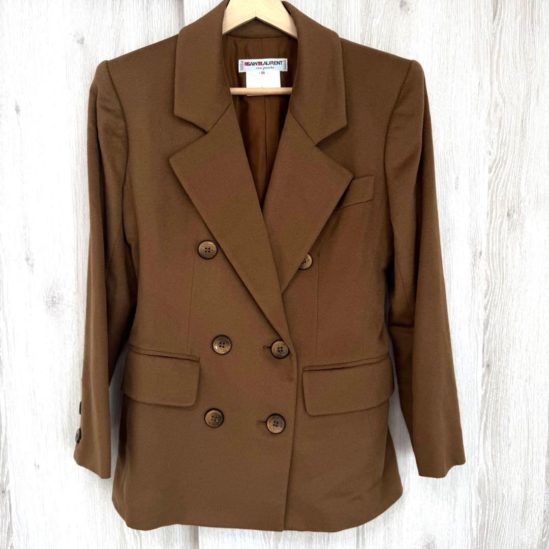 YVES SAINT LAURENT 80‘s カシミヤ ジャケット