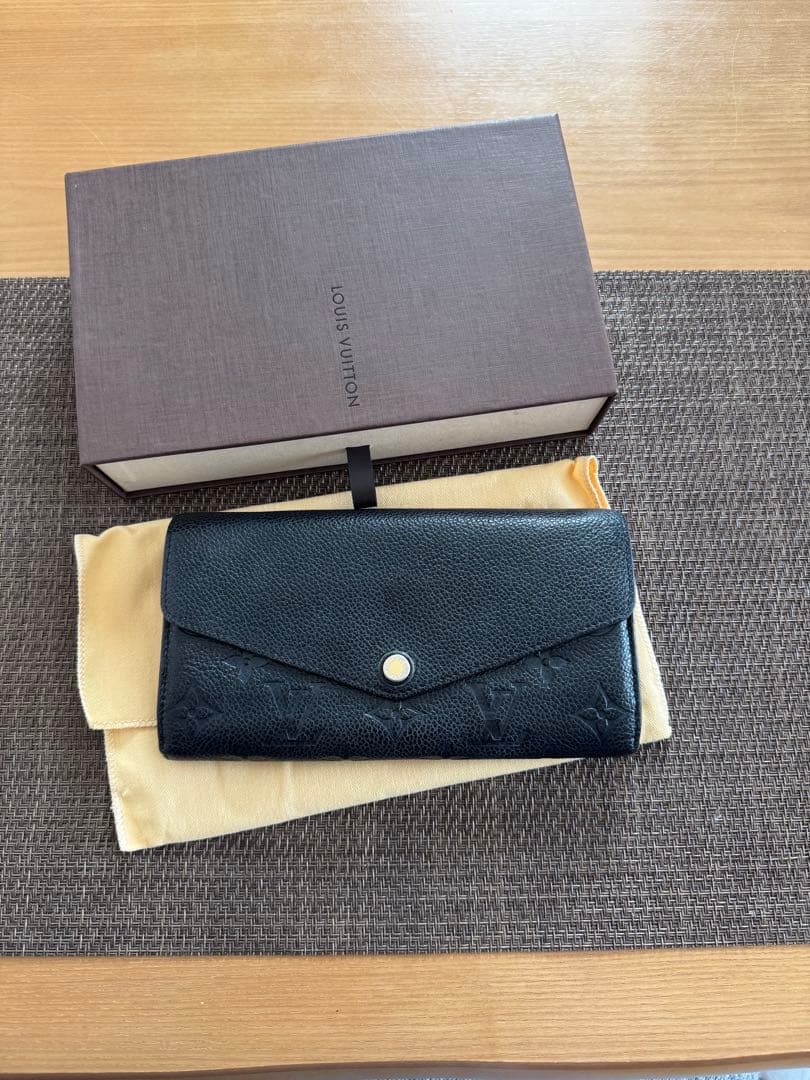 LOUIS VUITTON モノグラム アンプラント　ポルトフォイユ・サラ