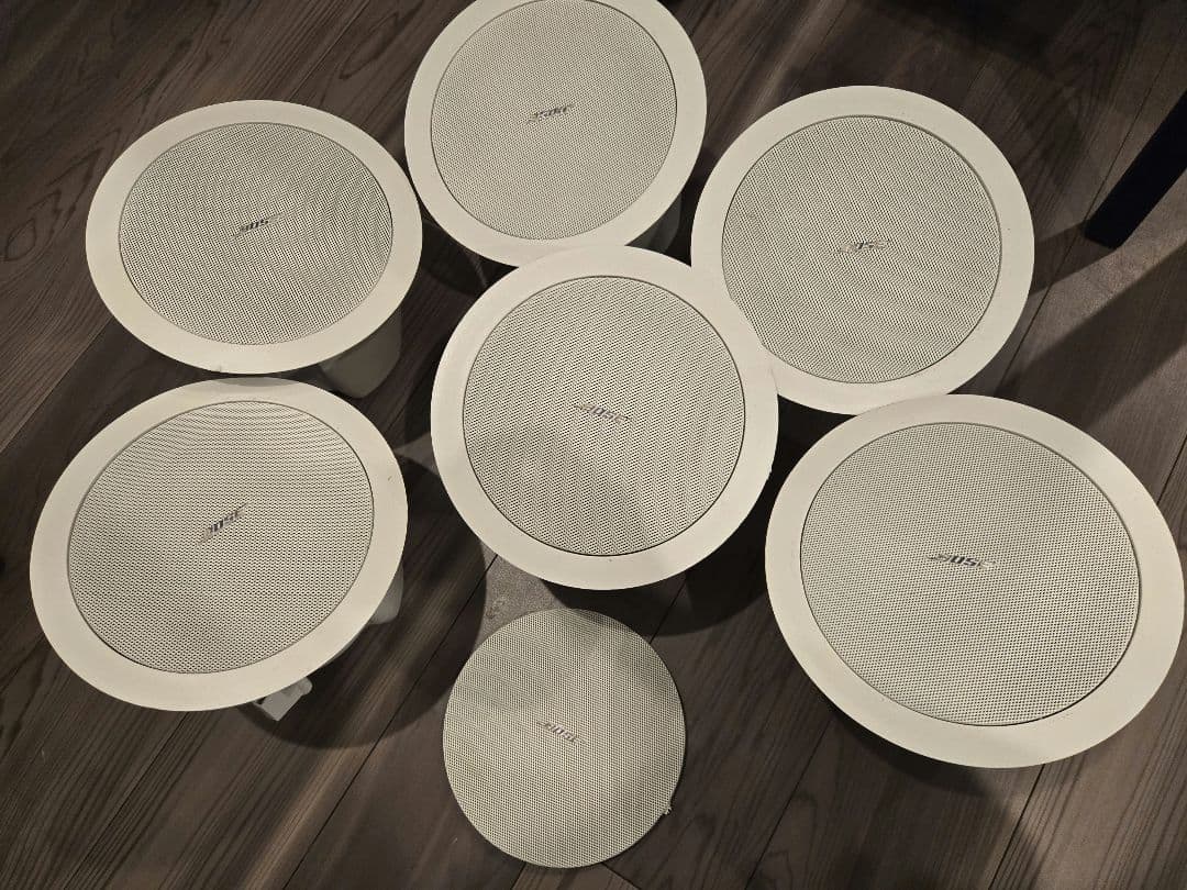 【BOSE】ボーズスピーカー埋め込み式DS16F6個+カバー1個