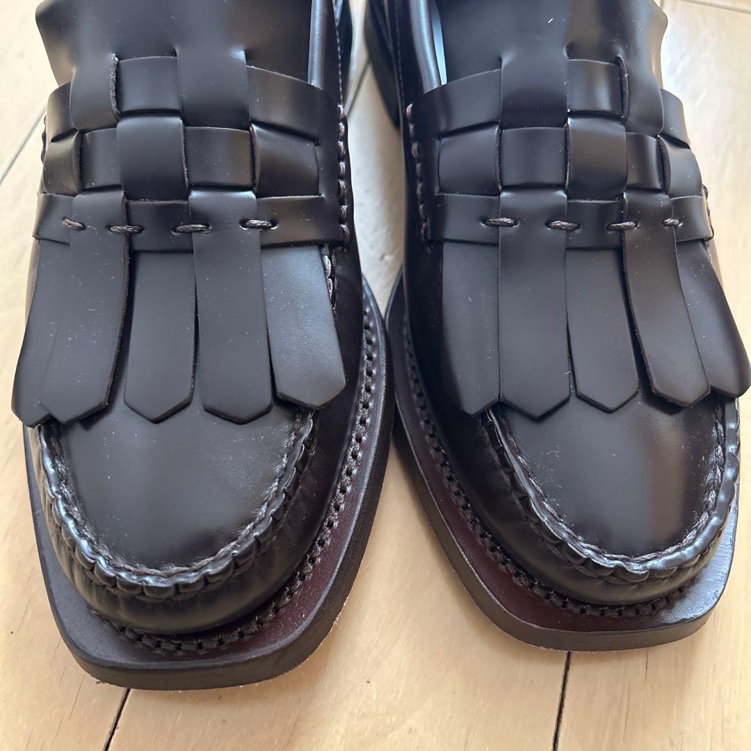 へリュー　ブラウンローファー　37