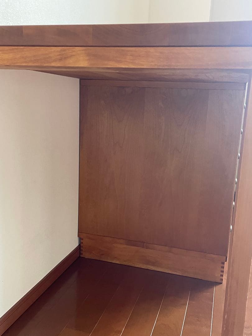 木製机　学習机　片袖机　アンティーク