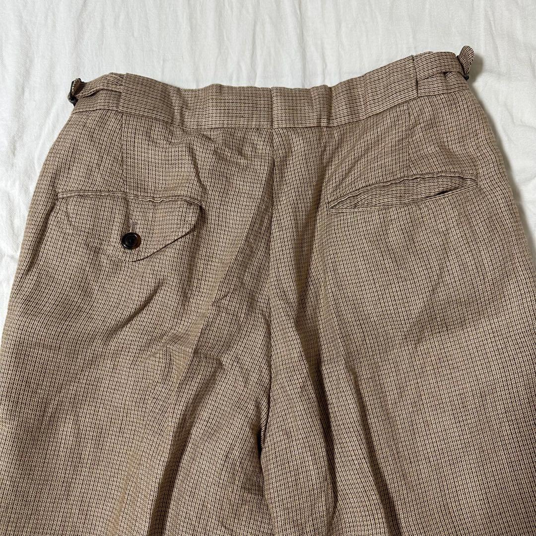 90s Polo by Ralph Lauren ツータックリネン スラックス