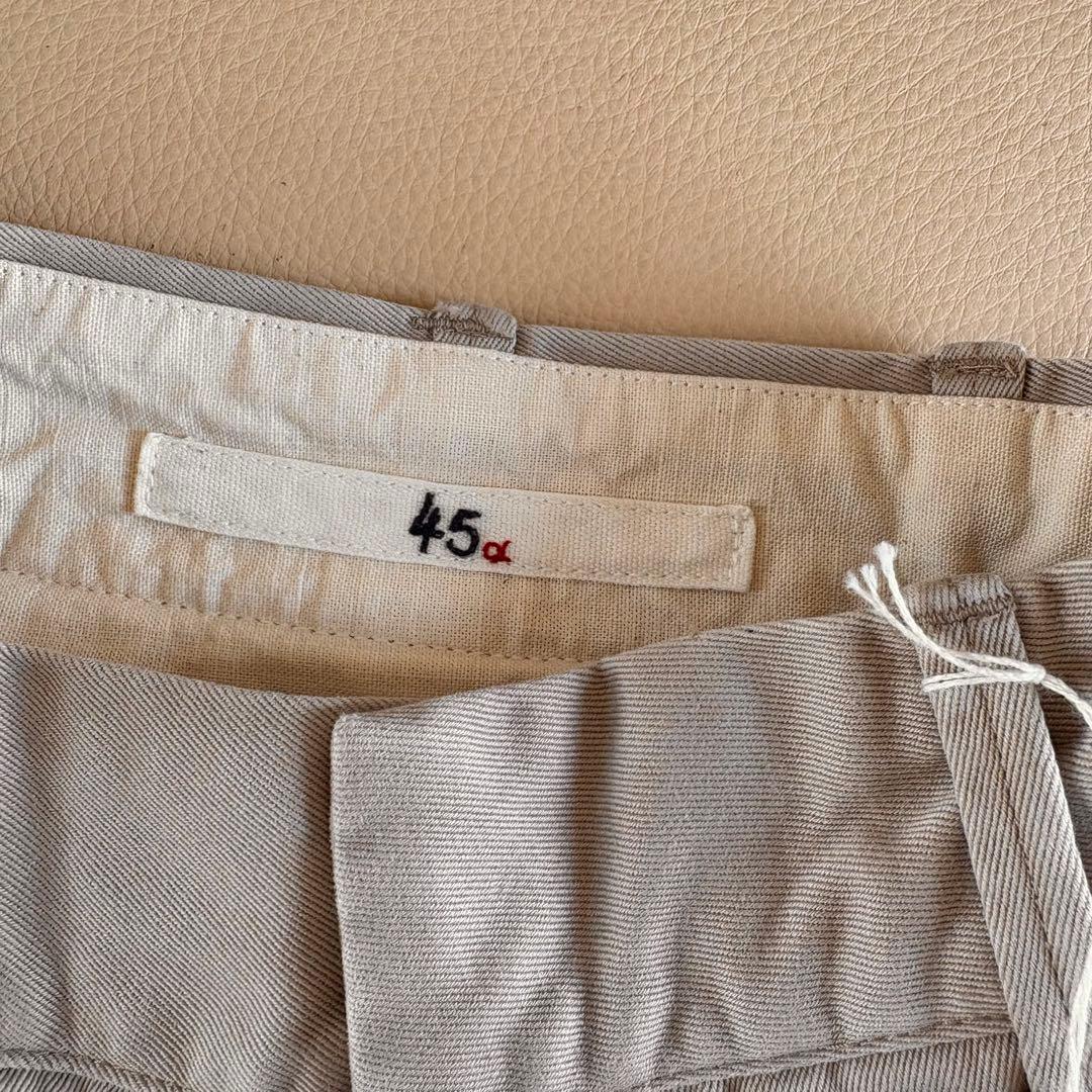 新品　45R 45rpm チノパン ベージュ　26 ウエポンチノ