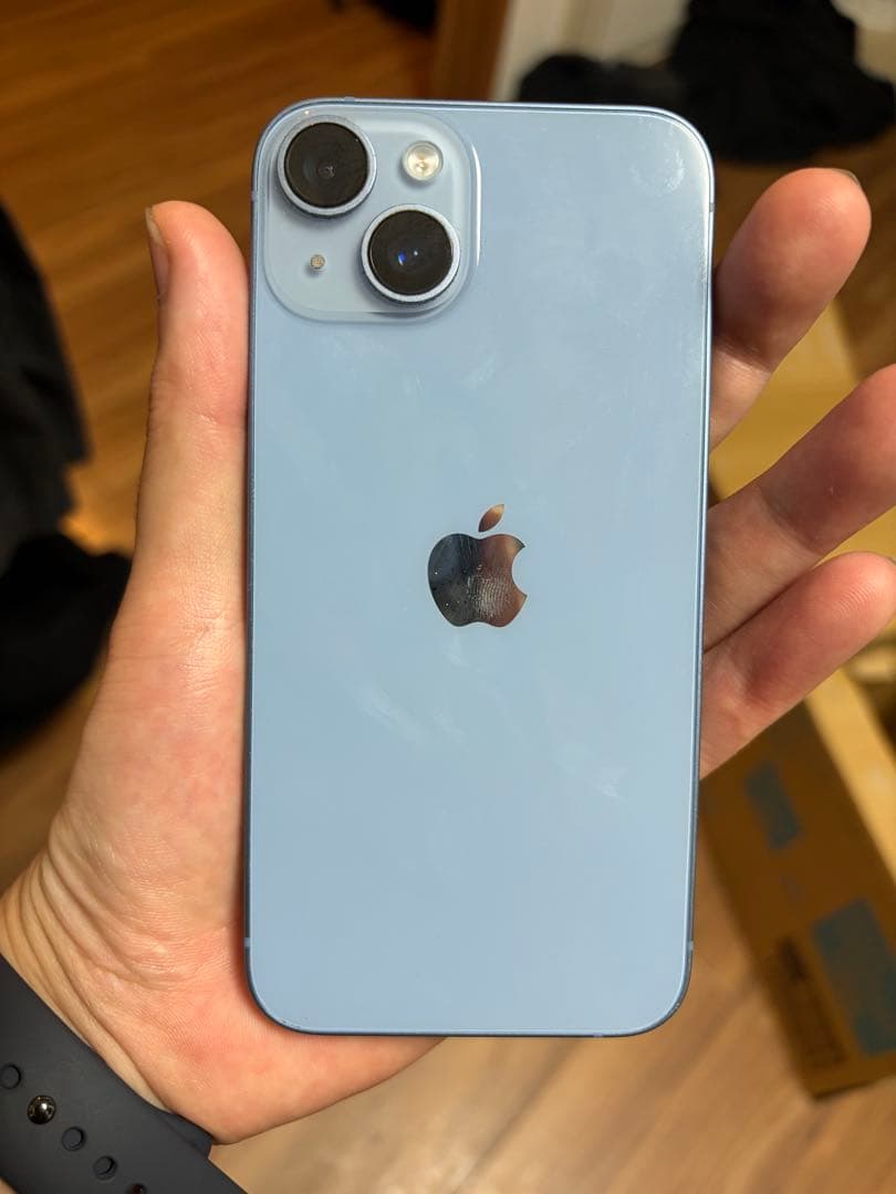 Apple iPhone 14 128GB ブルー　充電ケーブル