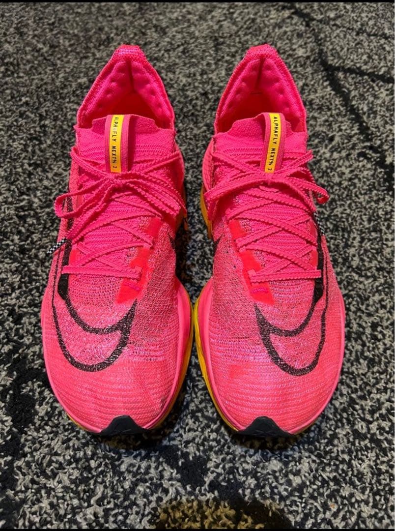 ナイキ アルファフライ ネクスト% 2 ピンク　27.0