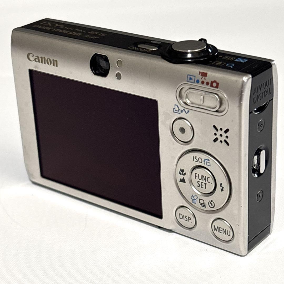 【美品】 Canon IXY DIGITAL 25 IS デジカメ 10.0
