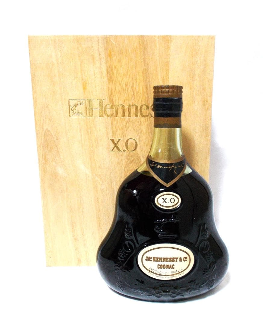 JASヘネシー XO 金キャップ グリーンボトル 700ml 箱付 未開栓