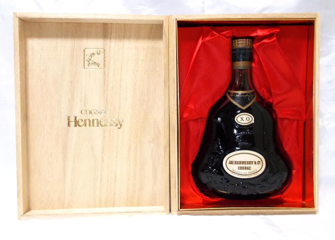 JASヘネシー XO 金キャップ グリーンボトル 700ml 箱付 未開栓