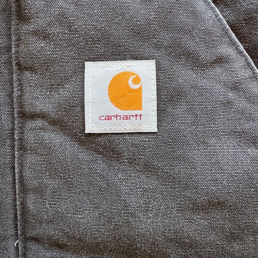 カーハート ダックベスト ブラック X-L tall USA製 01年製 腰ゴム