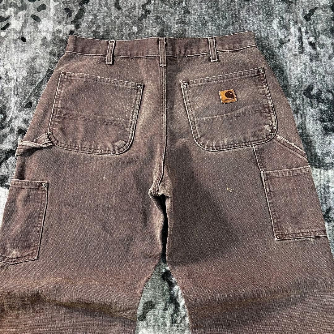 極上クラッシュ ダック地 良フェード レザータグ スペシャル ゆるだぼ 一点物