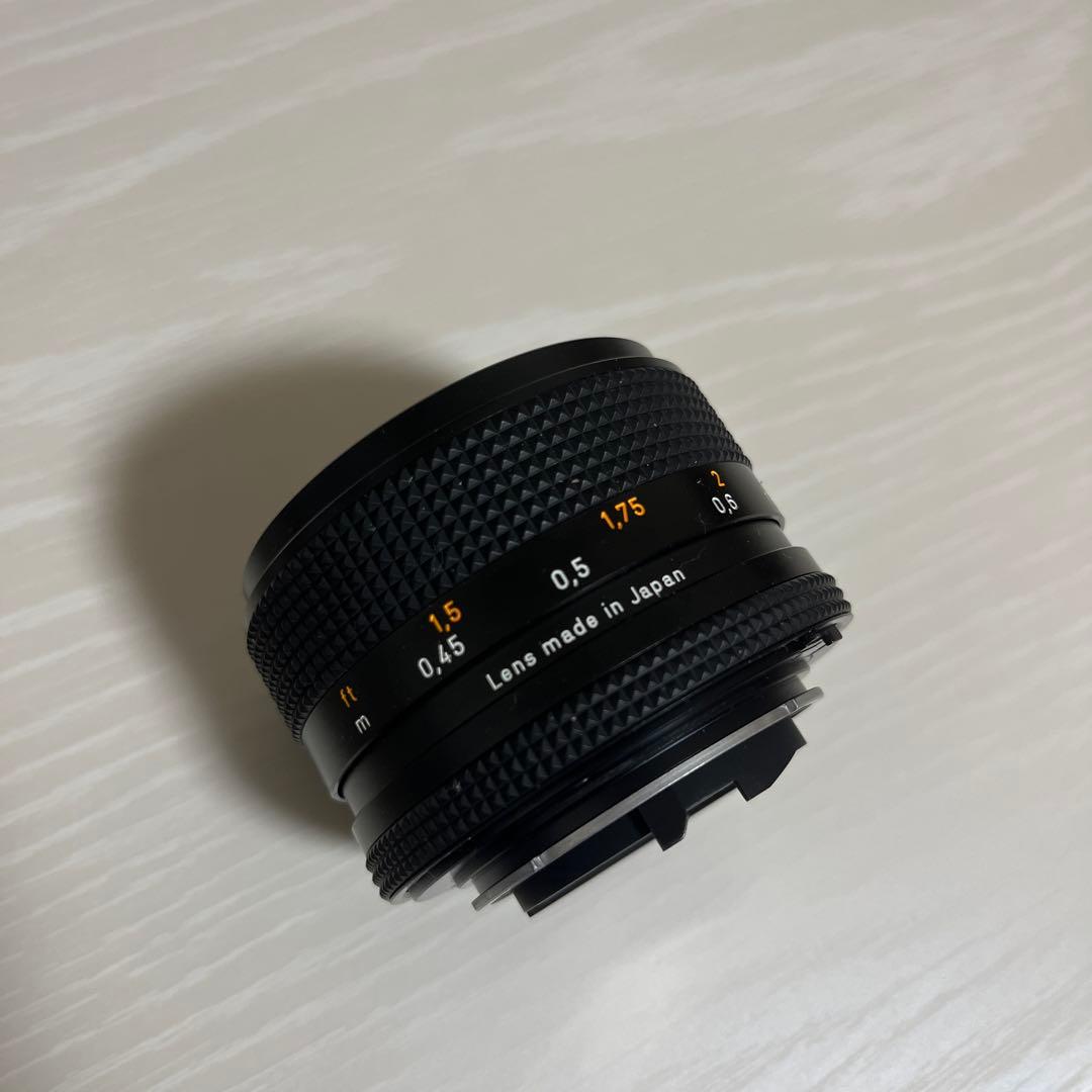 【美品】CONTAX CarlZeiss Planar 50mmF1.4 MMJ