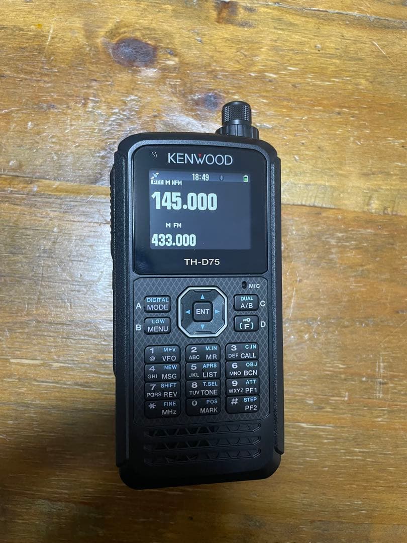 アマチュア無線デジタルハンディトランシーバー　 KENWOOD TH-D75