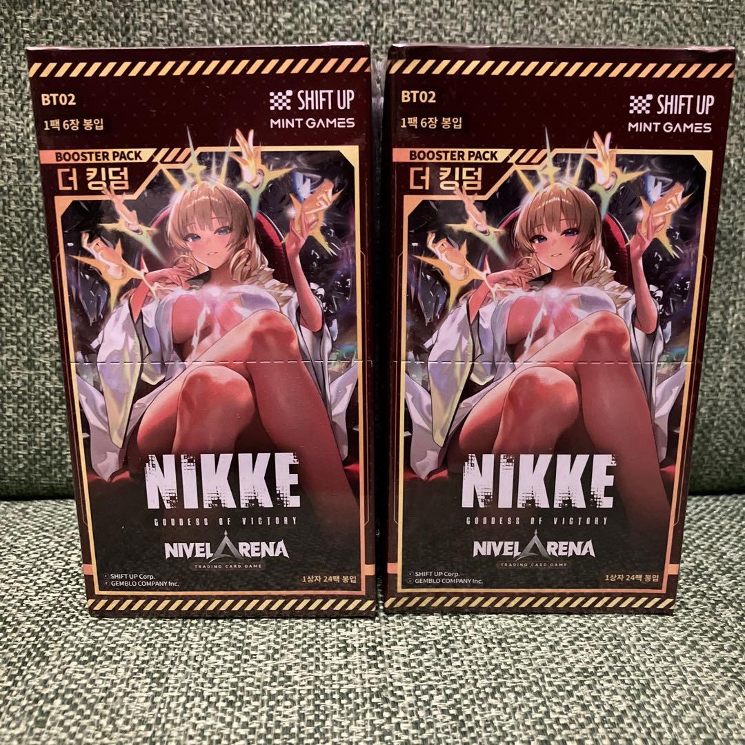 【新品未開封】 勝利の女神 ニケ ブースターパック 2box 第2弾