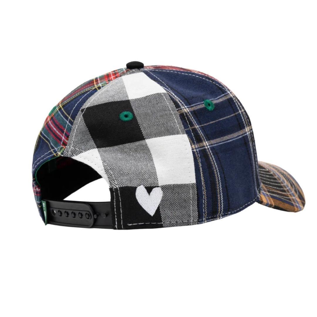 b.Eautifulキャップ b.E Hat Blue Plaid Cap