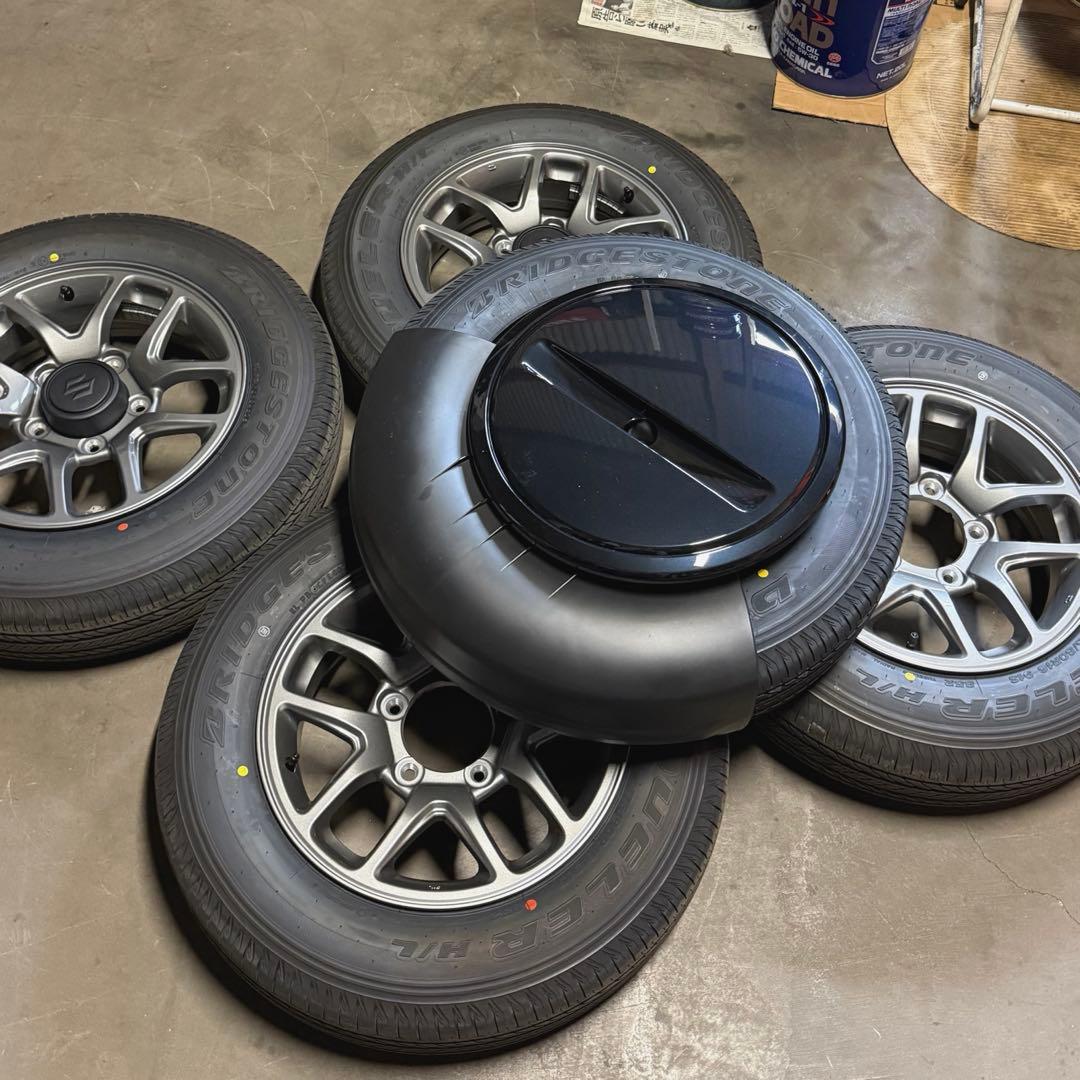 JB64ジムニー16インチ ホイール・タイヤセット 新車外し