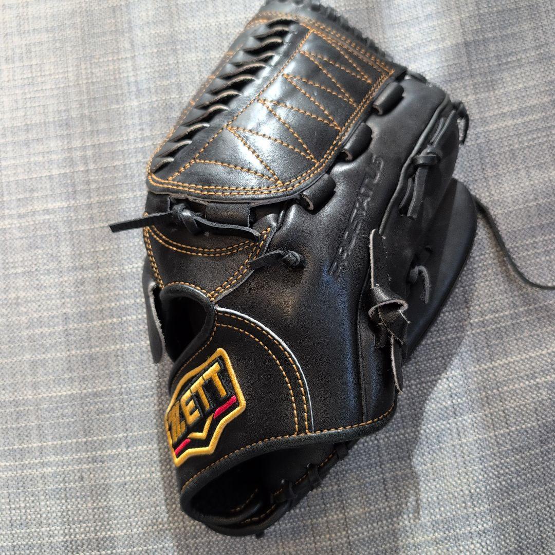 ZETT プロステイタス 軟式グローブ 黒