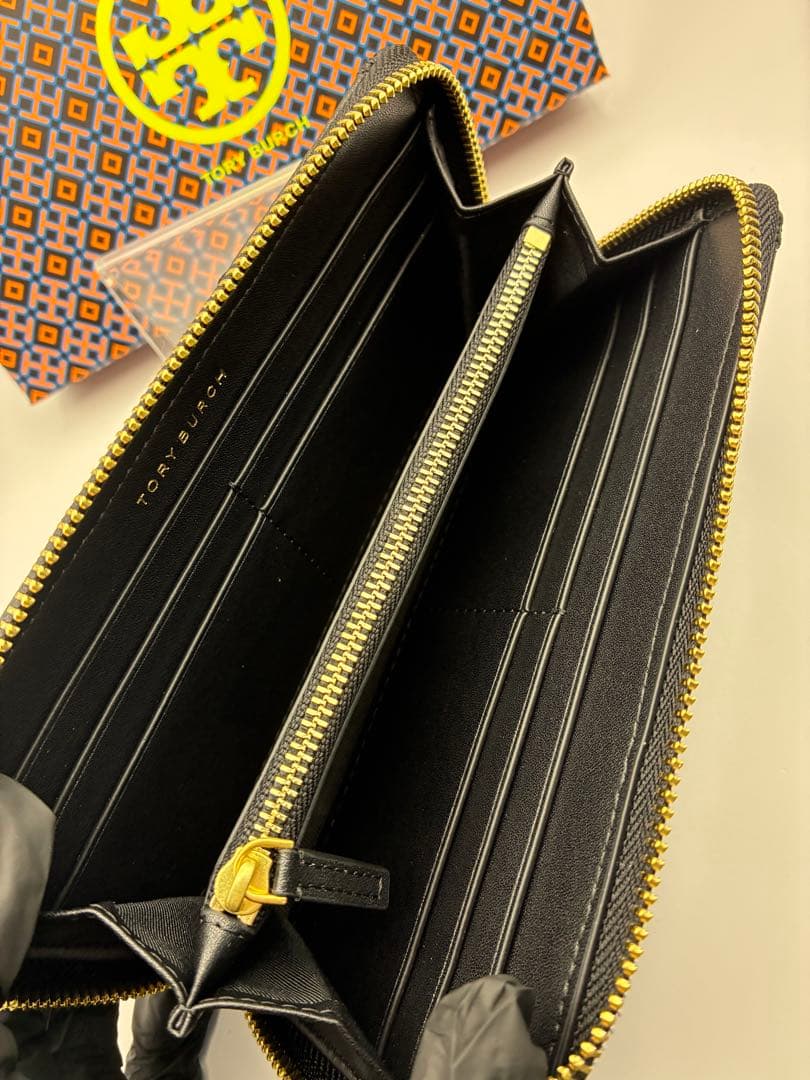 ぷるるさん専用 Tory Burch 未使用 長財布 正規品 ウィラ ジップ