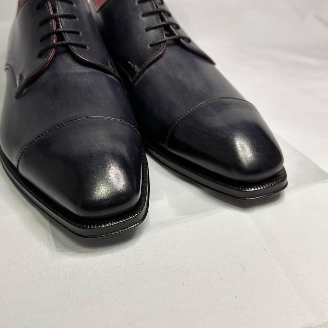 新品未使用☆Dafino☆パティーヌレザー☆ストレートチップ☆サイズ40☆196