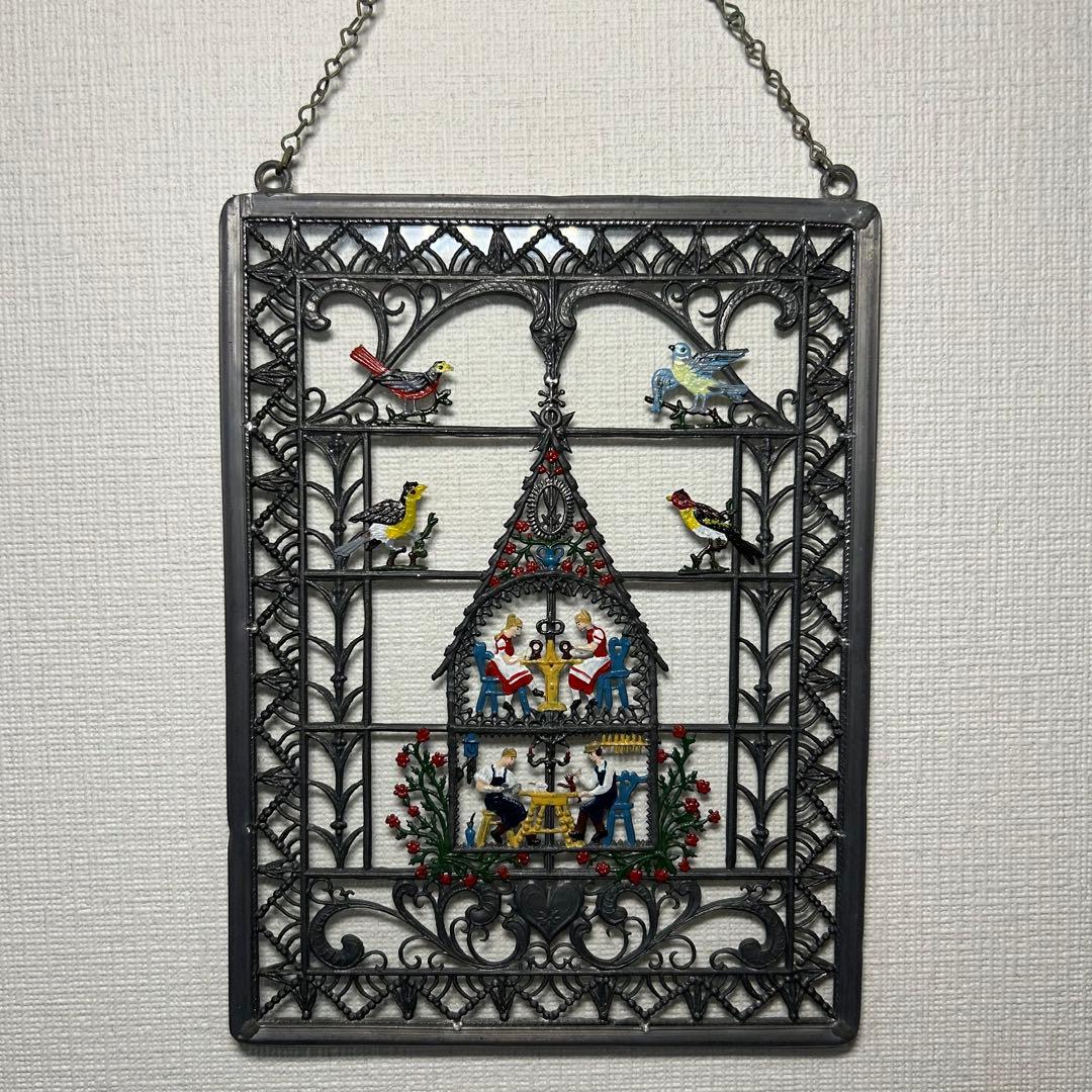 Babette Schweizer シュヴァイツァー 壁掛け　ドイツ　錫 壁飾り