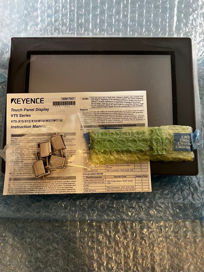 mastera-z　キーエンス　タッチパネル　VT5-W07