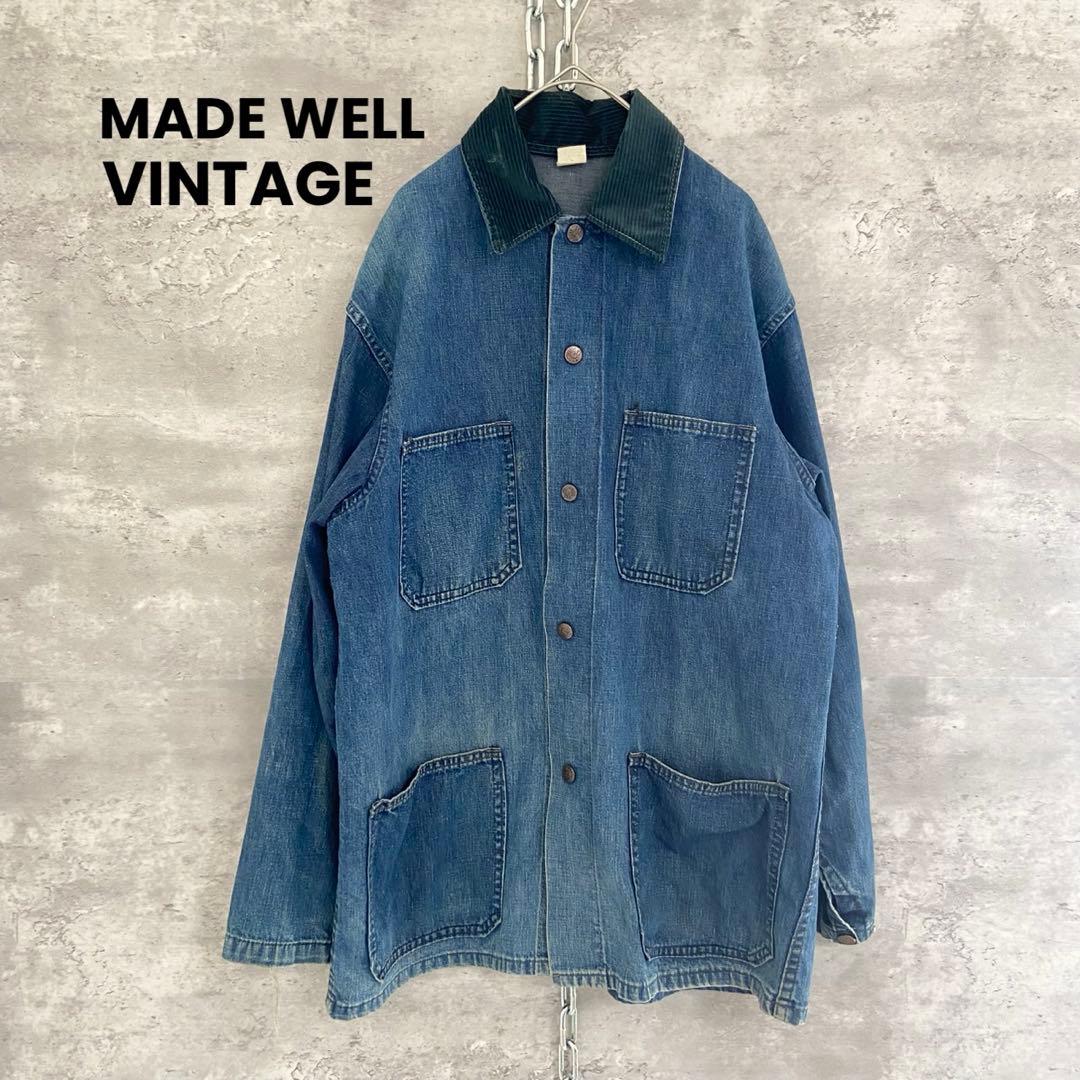 1*1様 スペシャルヴィンテージ古着★MADE WELL デニム カバーオール