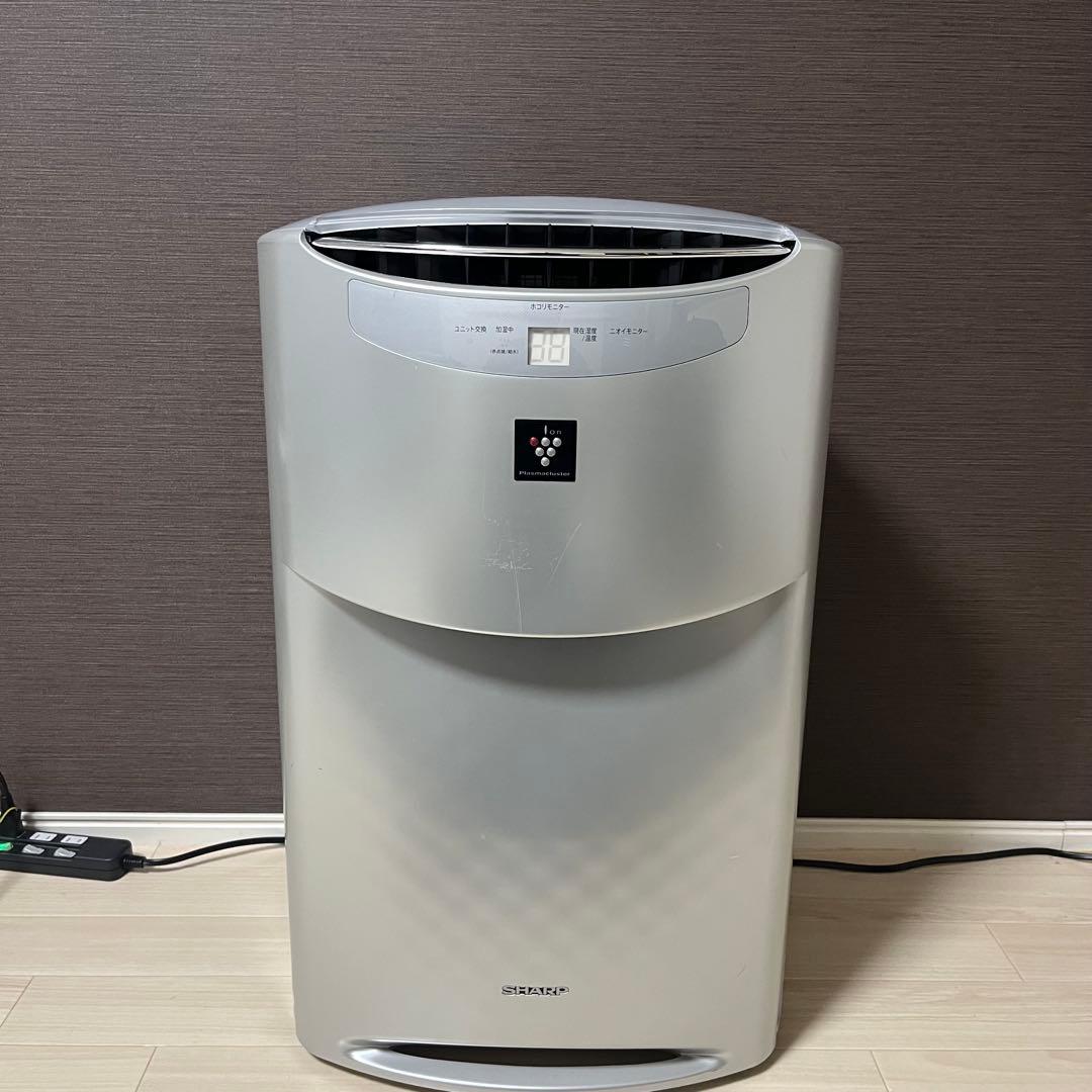 ほぼ未使用　SHARP 床置き型プラズマクラスター　加湿空気清浄機　2021年製