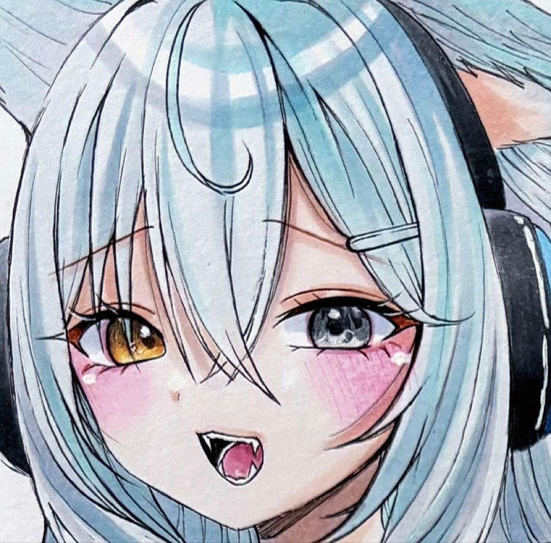 チ*ん様 オリジナル創作手描きイラスト