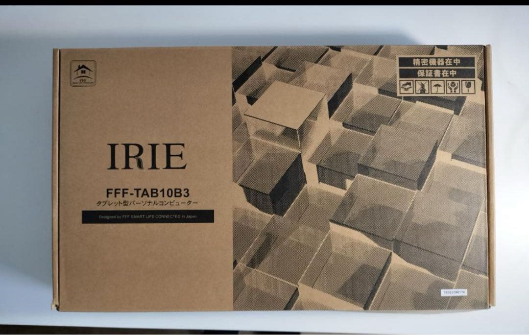 【新品同様・保証書あり】Android タブレット 本体 FFF-TAB10B3