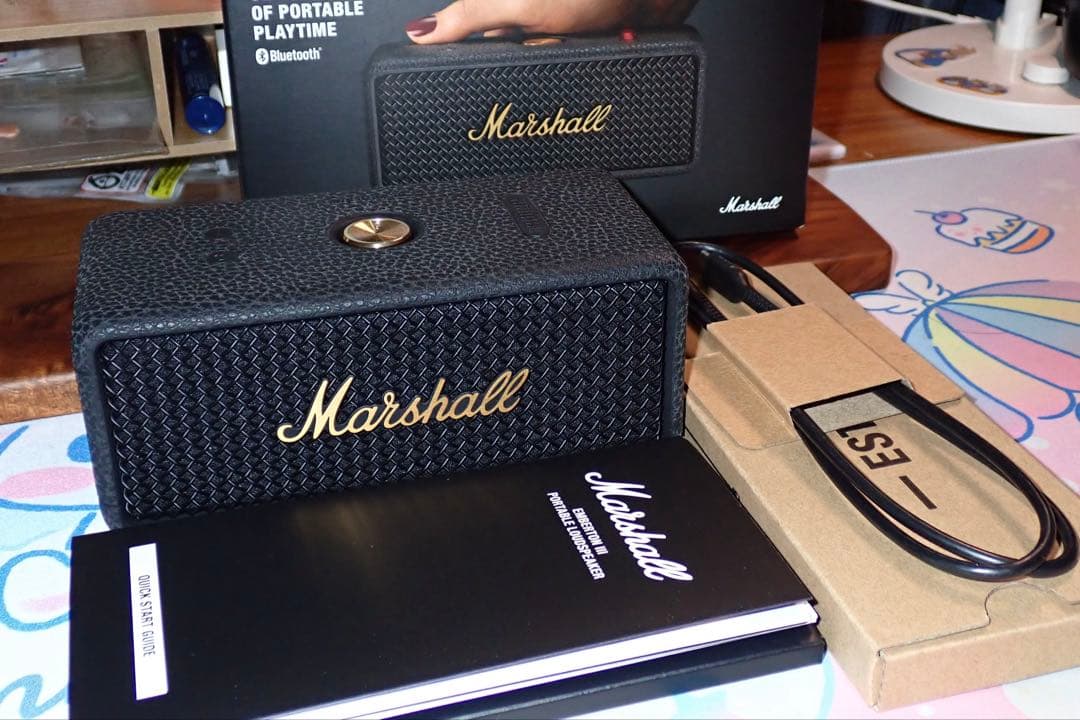 スピーカー・ウーファー Marshall EMBERTON III Black