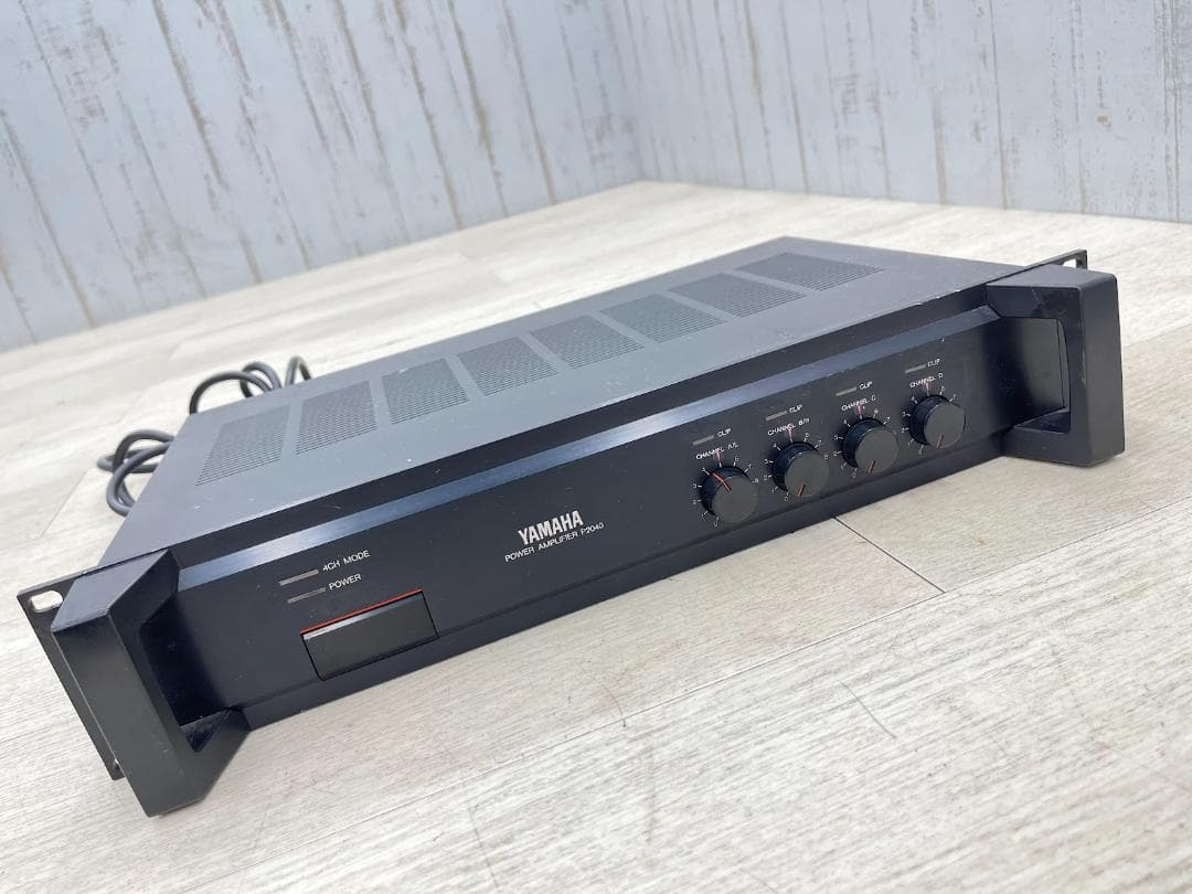 ヤマハ パワーアンプ P2040 4チャンネル 動作確認済 業務用 音響機器 2