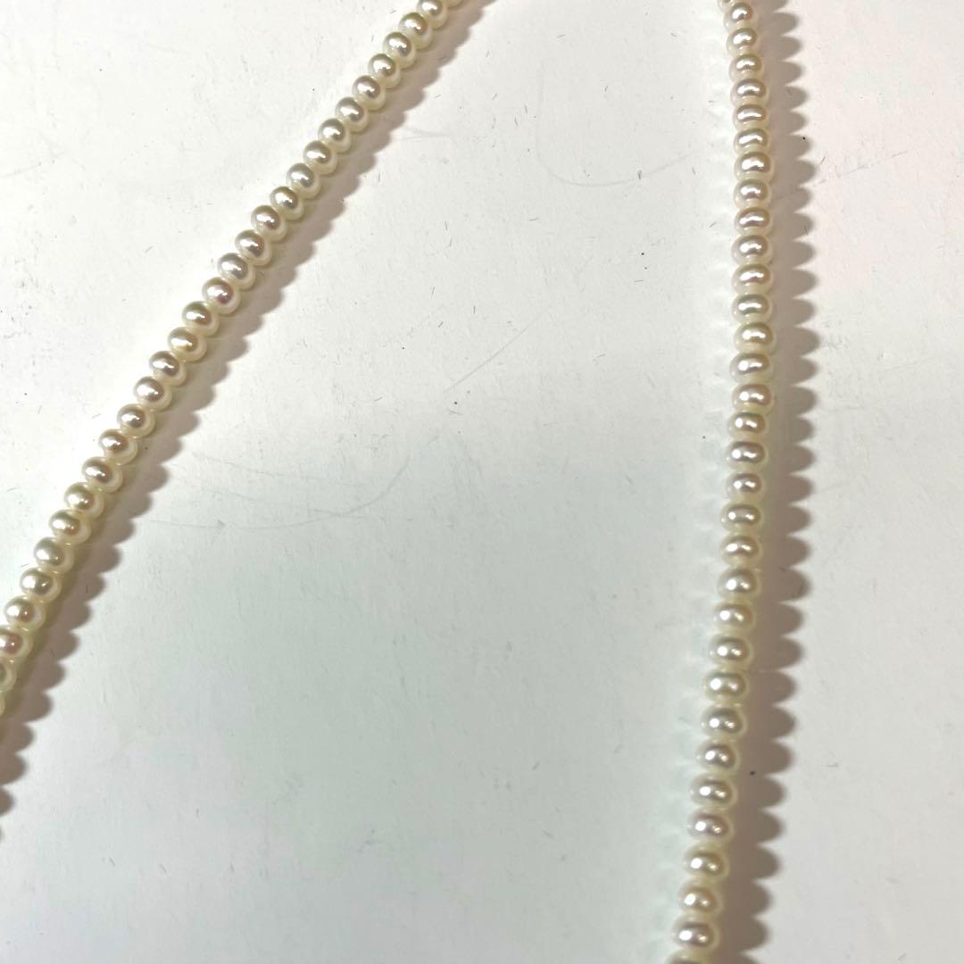 K18 ネックレス　本真珠　ファッション　アクセサリー　レディース