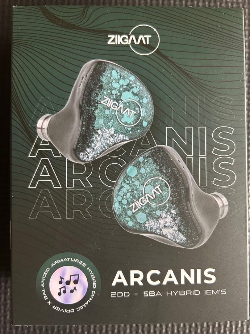 イヤホン ZiiGaat Arcanis