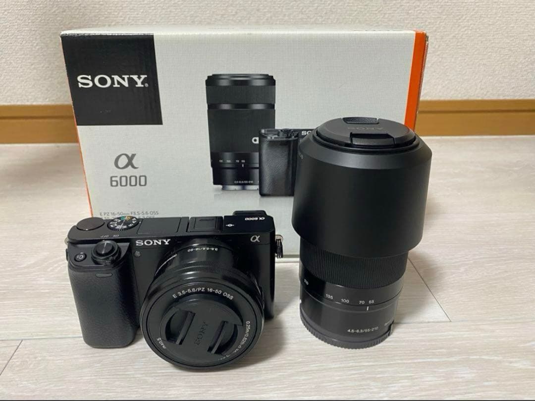 SONY α6000 ダブルズームレンズキット ILCE-6000Y