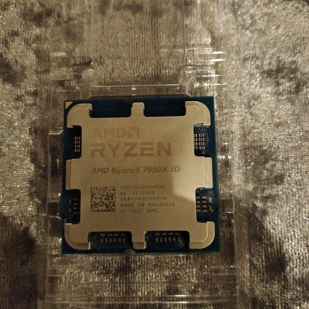 D*D様 AMD Ryzen 9 7950X 3D CPU　本体のみ