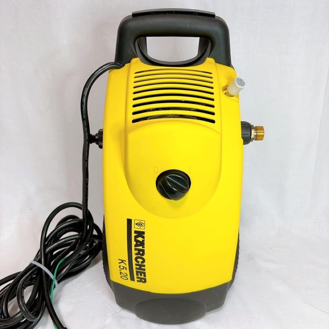 【美品】ケルヒャー 家庭用高圧洗浄機K5.20M 1.069-740 50Hz