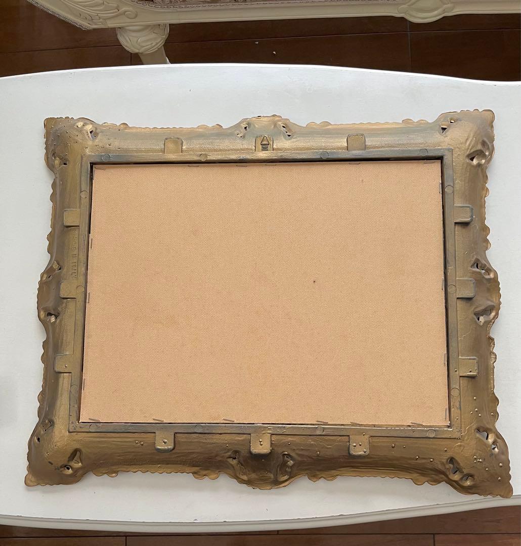 ロココ調　イタリア製　額絵