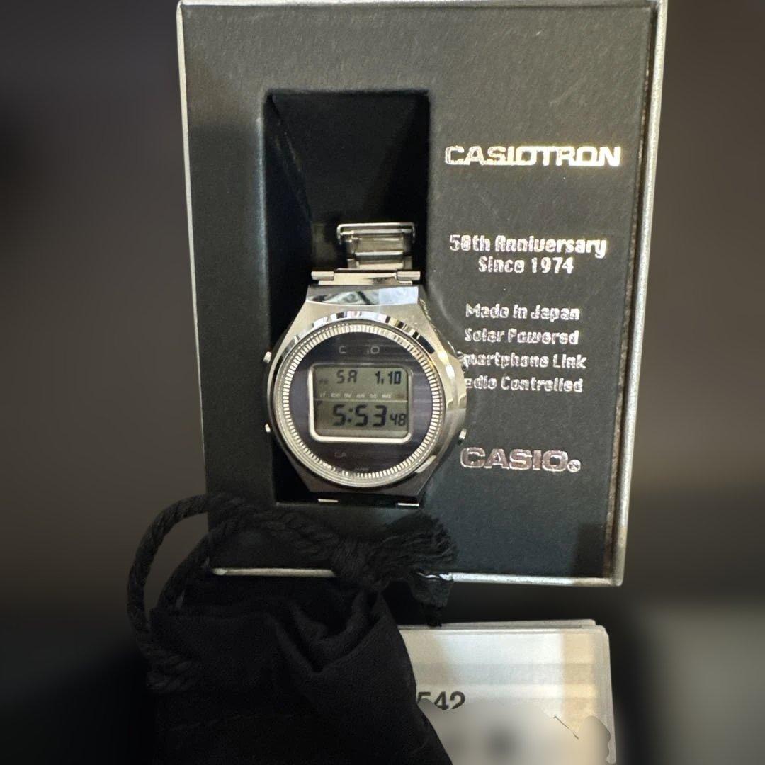 カシオ　カシオトロン　50周年記念 腕時計
