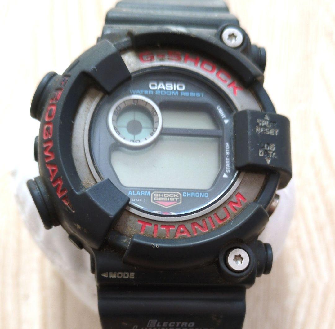 G-SHOCK FROGMAN チタン ブラック　DW-8200