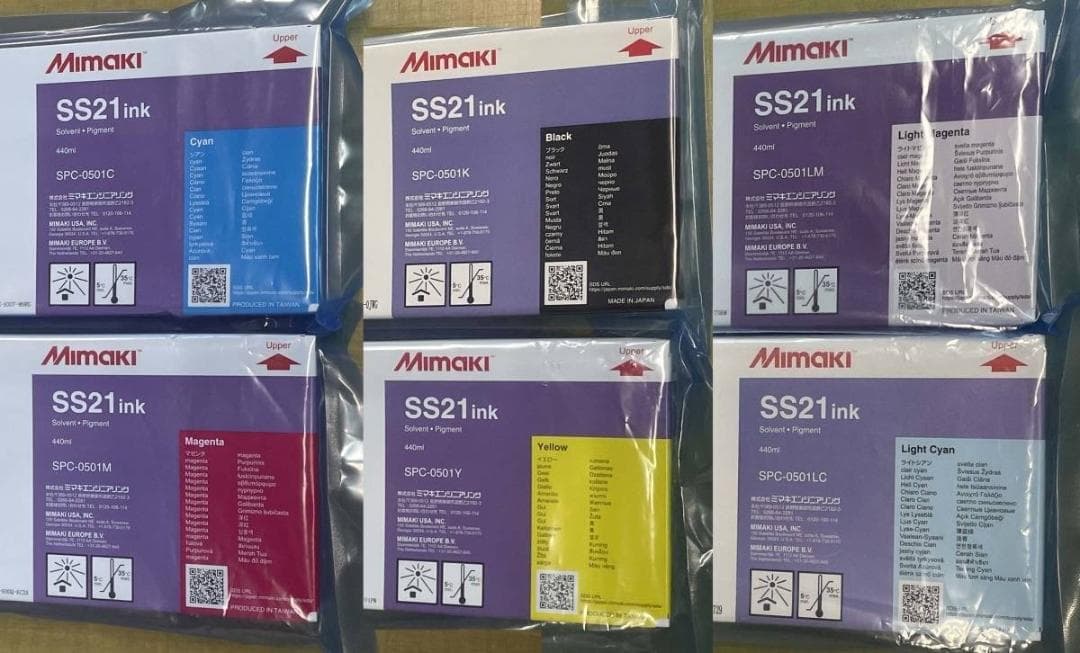 ミマキ SS21 インクカートリッジ 6色セット　送料無料