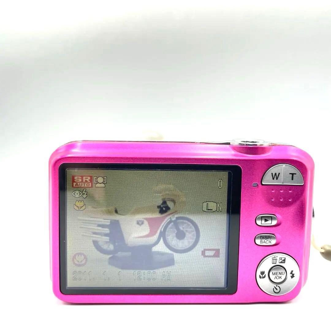 【動作品・転送特典無料有】FUJIFILM FinePix JV250 PINK