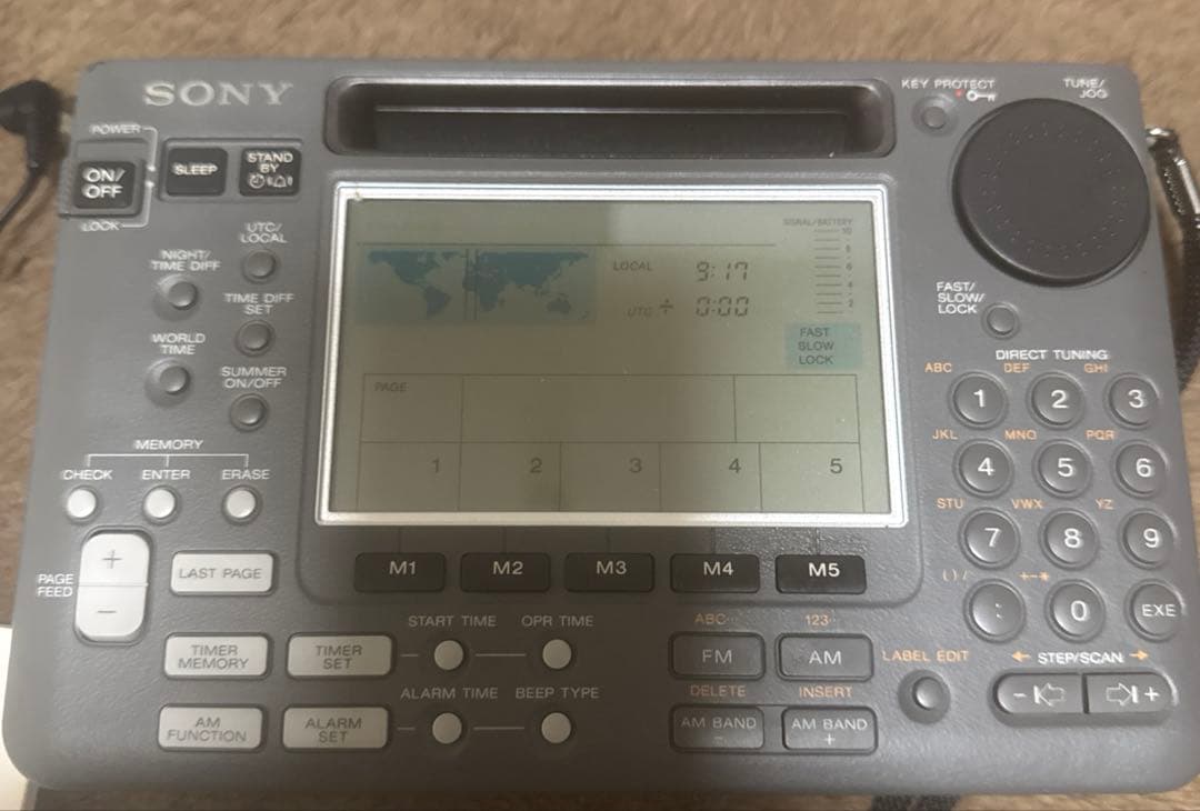 ラジオICF-SW55 美品