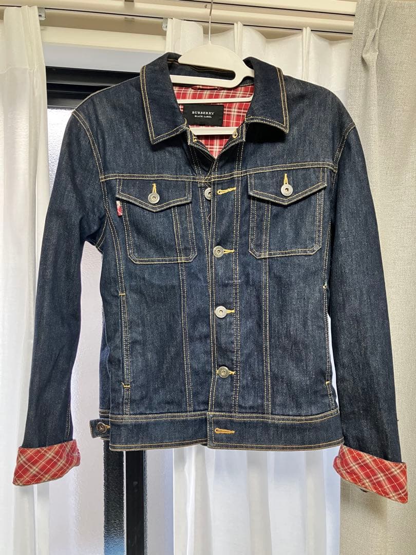 レア BURBERRY BLACK LABEL デニムジャケット