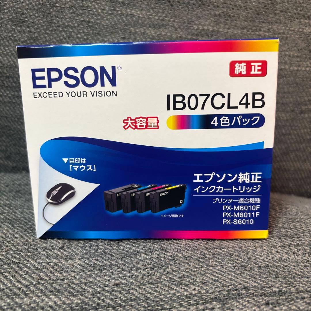 エプソン IB07CL4B 4色パック 大容量