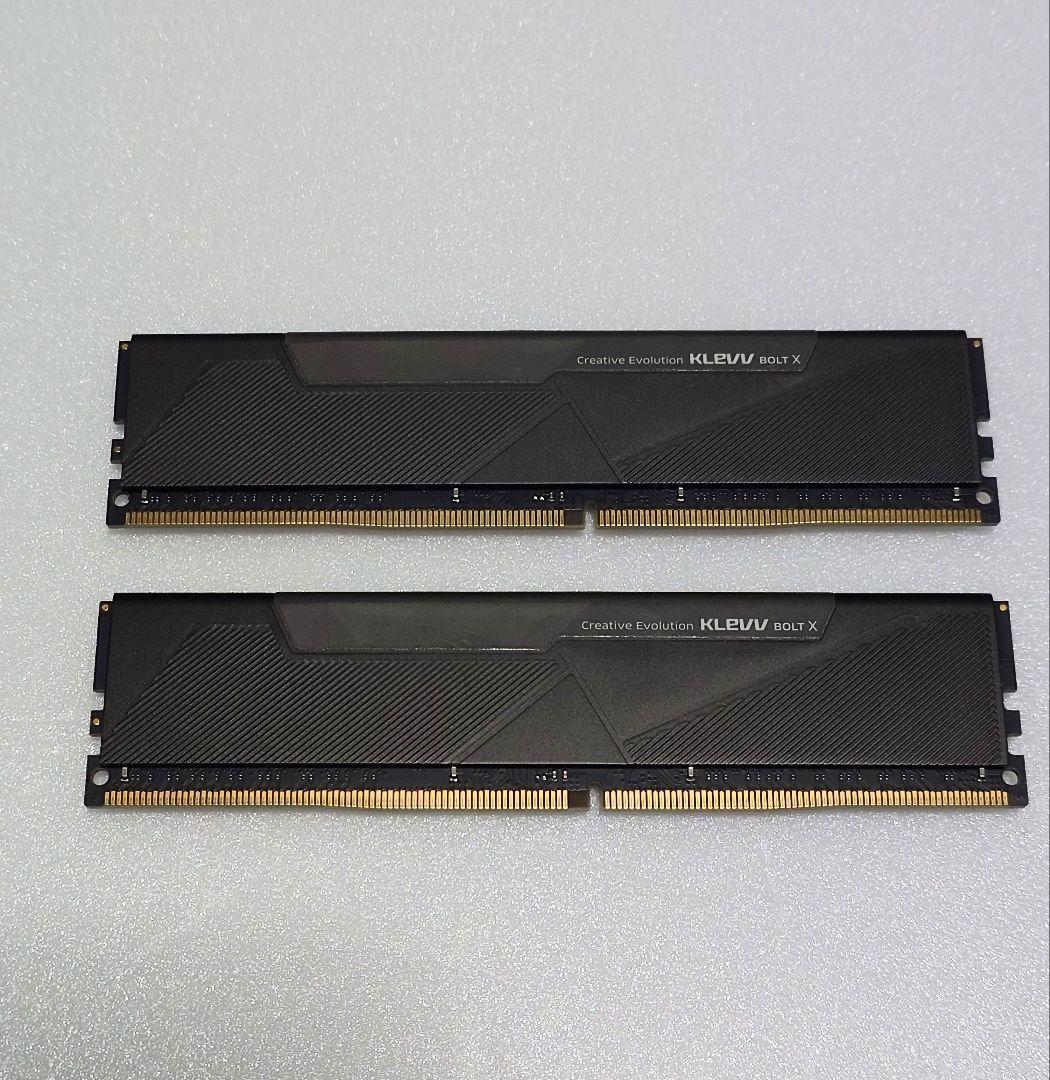 KLEVV BOLT X DDR4 16GB×2 32GB 3200 動作確認済