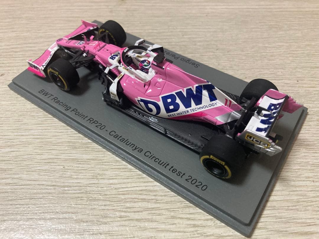 スパーク‼️レーシングポイントRP20 セルジオペレス