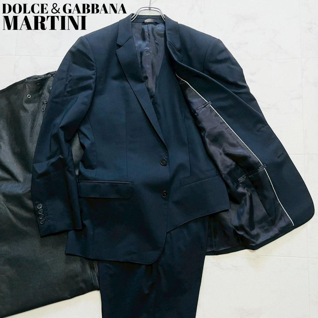 美品✨ドルチェ＆ガッバーナ MARTINI スリーピース スーツセットアップ 黒