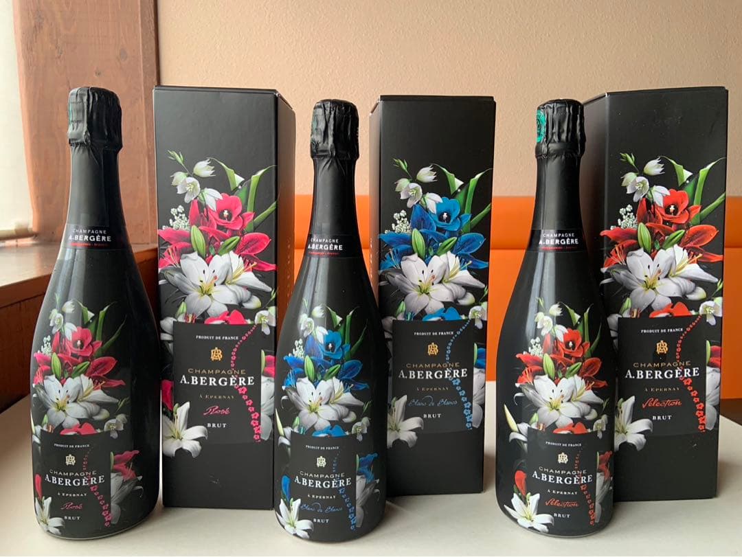 ABERGERE シャンパン ブリュット 3本セット