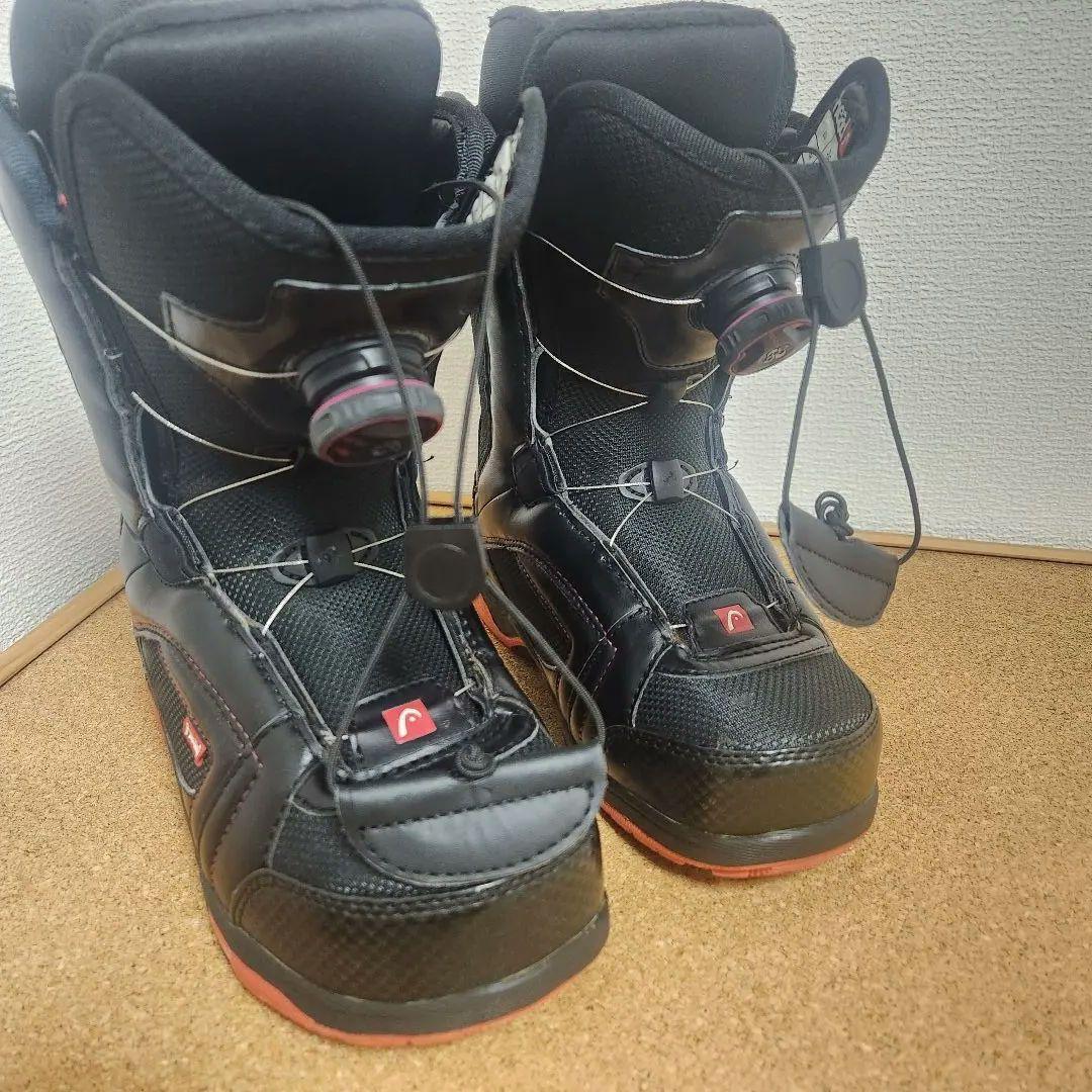 24h発送　HEAD　簡単BOAダイヤル　スノボブーツ 23.5