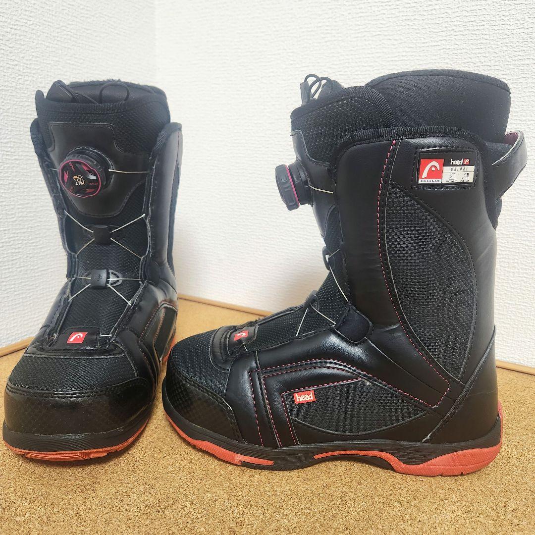 24h発送　HEAD　簡単BOAダイヤル　スノボブーツ 23.5